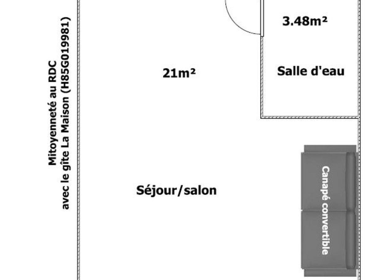 Gite Mortagne-Sur-Sevre, 1 Piece, 2 Personnes - Fr-1-426-482 Exterior photo